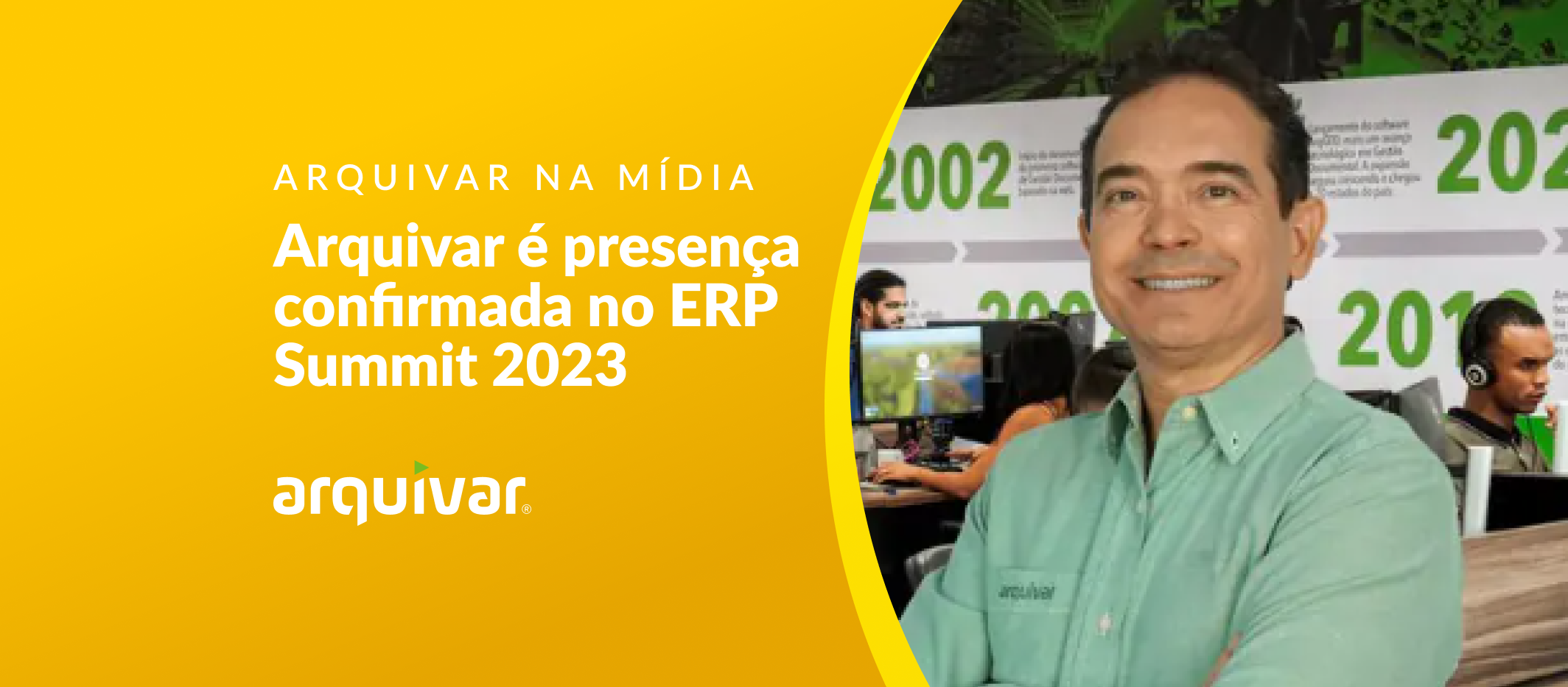 Arquivar é presença confirmada no ERP Summit 2023