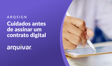 Contrato digital: cuidados antes de assinar